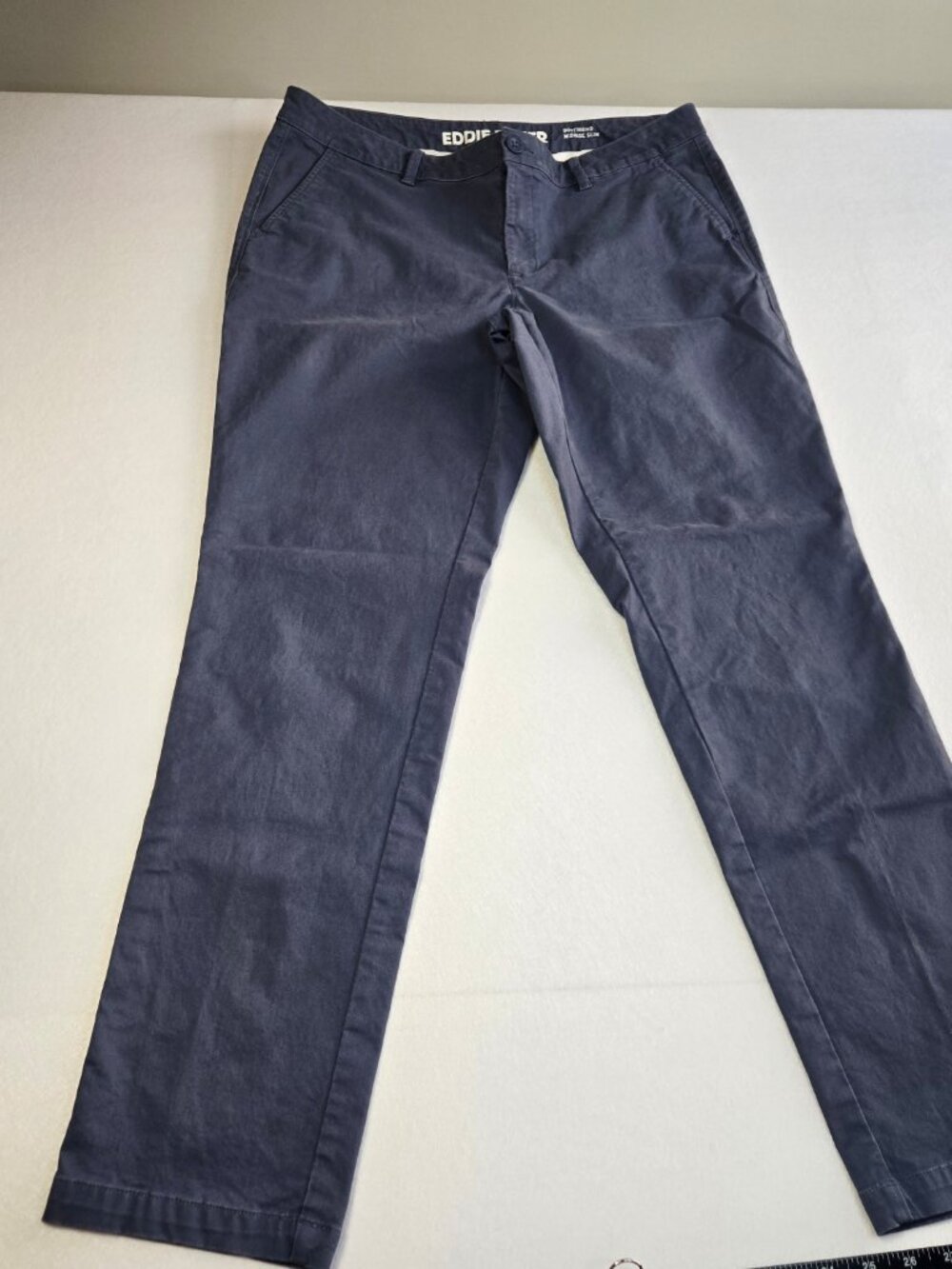 Eddie Bauer Men's Blue Chino Pants